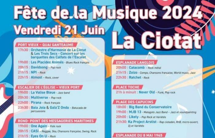 Festival Musique de La Ciotat 2024 Ville de La Ciotat La Ciotat vendredi 21 juin 2024 – .