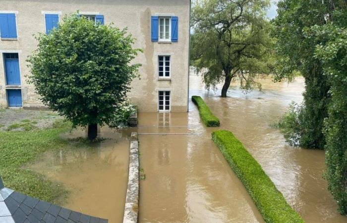 EN IMAGES – Des rivières ont débordé dans la Creuse, suite à de fortes pluies