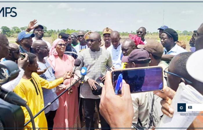 Cheikh Tidiane Dièye satisfait du niveau d’exécution des travaux d’assainissement – ​​Agence de presse sénégalaise – .