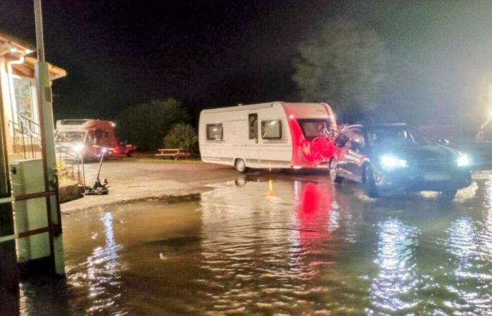 le camping Vivonne évacué dans la nuit en raison de la montée des eaux