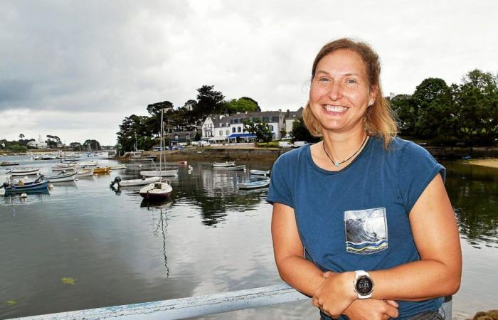 Amandine Chazot, la championne de Stand up paddle, entretient la flamme face au cancer