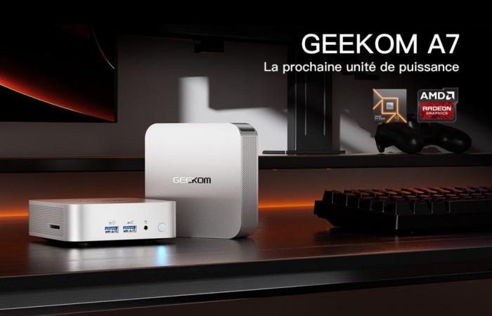 Économisez 140 euros sur le GEEKOM A7 Mini grâce au code promo 20minutesA7