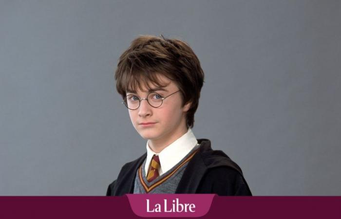 L’illustration de la couverture du premier « Harry Potter » en vente à New York