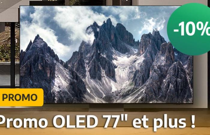 Les téléviseurs 4K OLED de 77 pouces et plus sont en promotion à plusieurs centaines d’euros chez Darty ce week-end ! – .