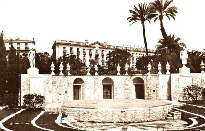Voilà à quoi ressemblait le Théâtre de Verdure de Nice à l’époque