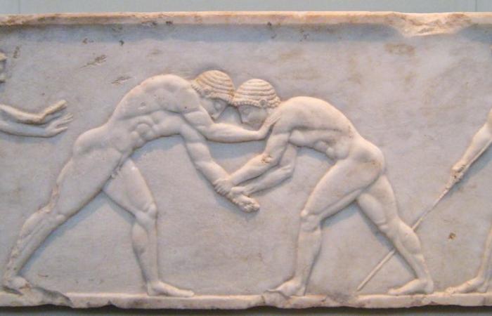 L’athlète grec était le dieu du stade olympique