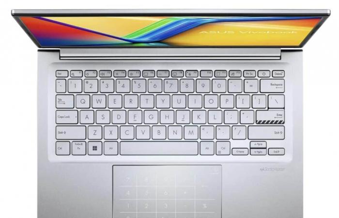 Asus VivoBook S1405YA-LY008W, PC portable 14″ argent compact facile à transporter sous AMD Ryzen 7 avec NumberPad – LaptopSpirit – .