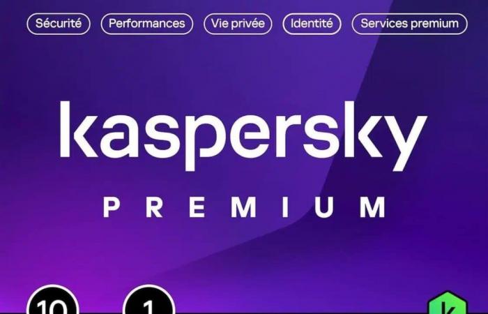 Jusqu’à 63% de réduction sur Kaspersky Premium pour vous protéger efficacement sur Internet