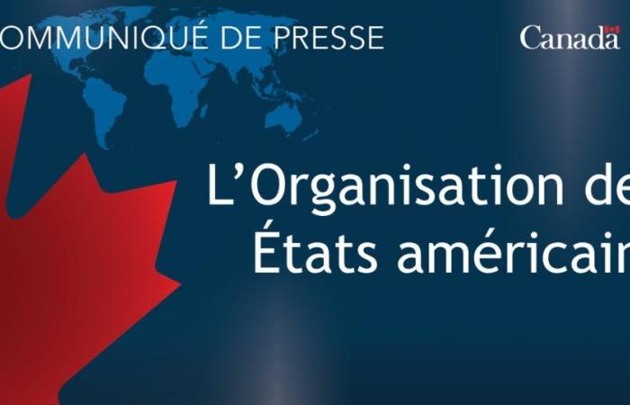 Le secrétaire parlementaire Oliphant se rendra au Paraguay pour participer à l’Assemblée générale de l’Organisation des États américains