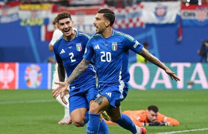 Un nul tardif assure la place de l’Italie en huitièmes de finale contre la Croatie