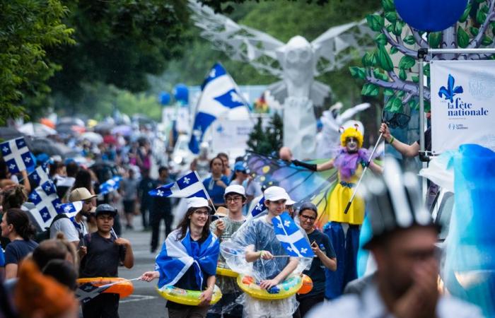 Fête nationale célébrée avec un défilé à Montréal