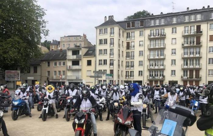 Près de 1 000 motos rassemblées à Laval pour Bikers Have Heart