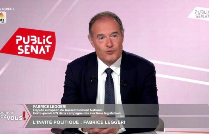 “Je crois que les Français ne sont pas dupes et qu’ils savent que c’est un tour de passe-passe”, juge Fabrice Leggeri (RN)