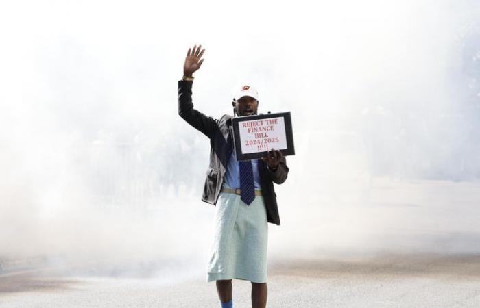 gaz lacrymogènes et balles en caoutchouc lors d’une manifestation antigouvernementale à Nairobi