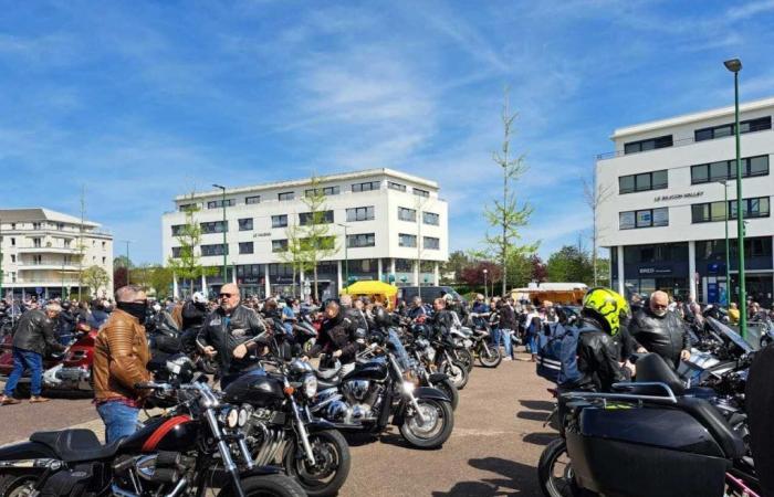 Les motards manifestent à Caen mercredi 26 juin avec un parcours à travers le centre-ville