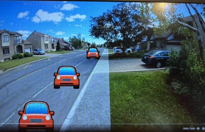 Le Courrier du Sud | Sécurité routière : une piste polyvalente laisse place à un trottoir et un parking