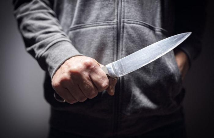À Dieppe, il met un couteau sous la gorge de sa compagne et menace de la tuer
