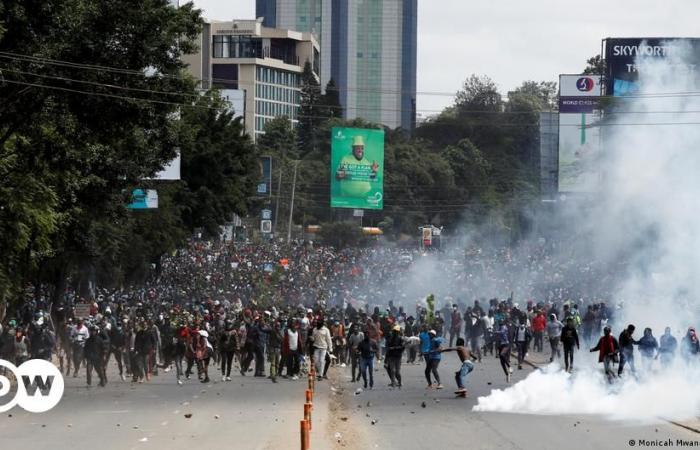 La réforme fiscale enflamme les rues au Kenya – DW – 25/06/2024 – .