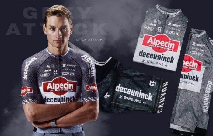 TDF. Tour de France – Alpecin-Deceuninck et son maillot gris spécial Tour