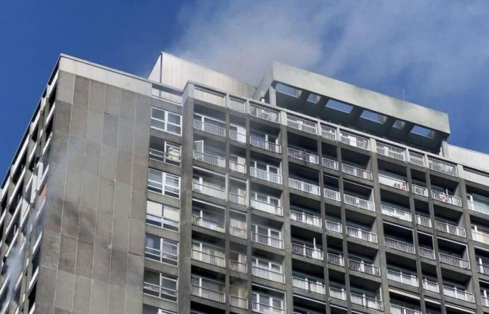 Un incendie dans l’une des tours les plus hautes de Belgique fait au moins un mort et trois blessés