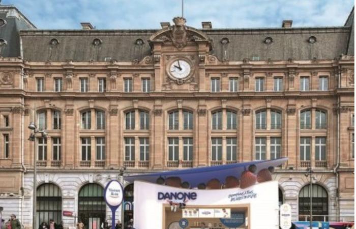 Danone lance le kiosque Yogurt & Co pour les JO de Paris 2024