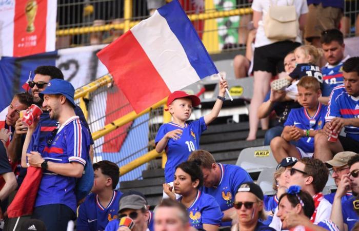 Des supporters français en quête du plaisir perdu – Euro 2024 – Gr. D – France-Pologne (1-1) – .