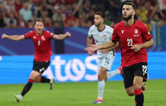La Géorgie assure une qualification historique contre le Portugal, la Turquie atteint également les 8es
