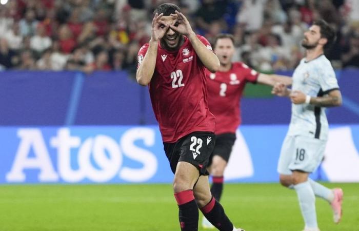 La Géorgie crée la sensation face au Portugal et se retrouve en huitièmes de finale – .