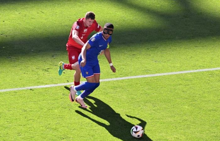 Football/Euro 2024-Titulaire et buteur, Mbappé n’a pas suffi face à la Pologne – .