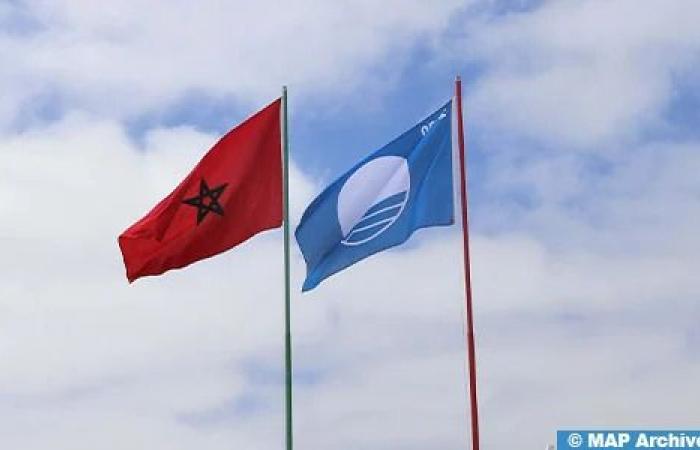 La plage d’Essaouira labellisée « Pavillon Bleu » pour la 20ème année consécutive