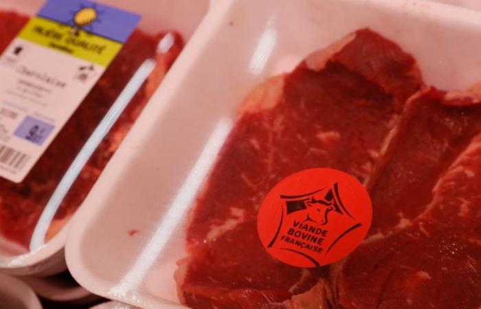 La consommation de viande par habitant a diminué de 5,8% depuis 2003 en France – .