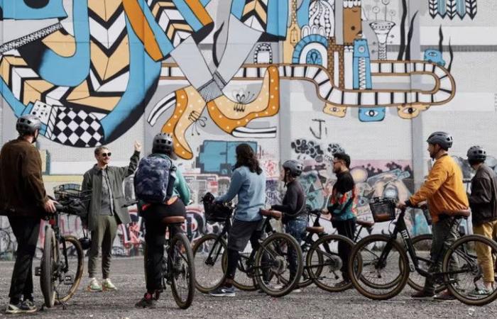 On a testé : une visite guidée de Montréal et de ses murales en vélo électrique