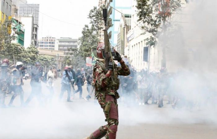 Au Kenya, des gaz lacrymogènes tirés lors d’une nouvelle journée de manifestations – .