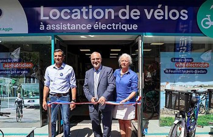 Un nouveau service de location de vélos électriques sur tout le territoire de Lorient Agglomération