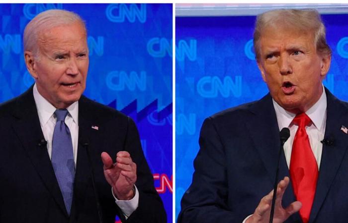 Dans un débat où la forme comptait plus que le fond, Joe Biden s’écrase contre Donald Trump