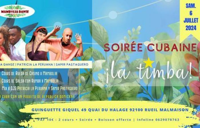 Cuban Evening ¡La Timba! – Guinguette Giquel – Rueil Malmaison, 92500 – .