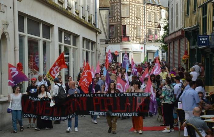 150 personnes dans la rue contre l’extrême droite à Auxerre – .
