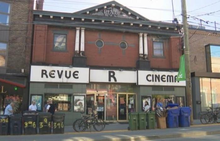 Le cinéma historique Revue de Toronto dans les limbes en raison des tensions sur les baux