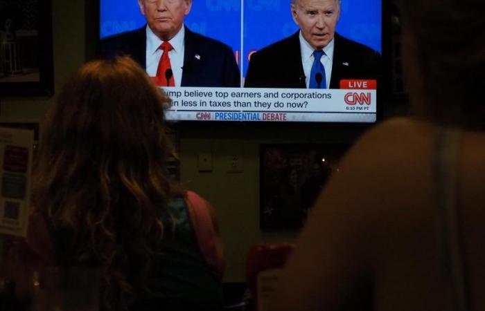 Forte tension entre Trump et Biden lors de leur premier débat