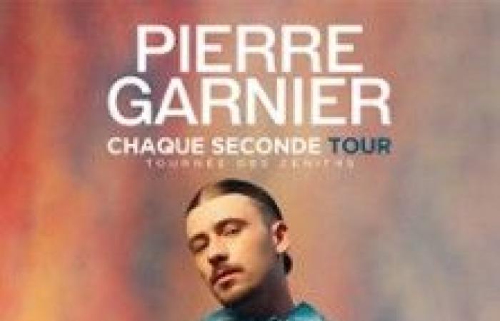 Concert de Pierre Garnier – Tournée Every Second 2025 – .