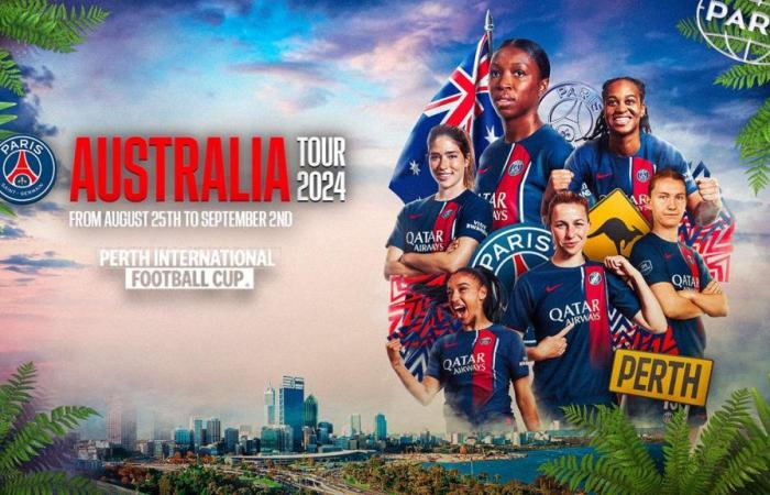 L’équipe féminine du Paris Saint-Germain en tournée en Australie – .