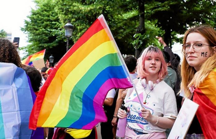 Des dizaines de milliers de personnes à Paris contre la transphobie lors de la marche des fiertés LGBTQ+