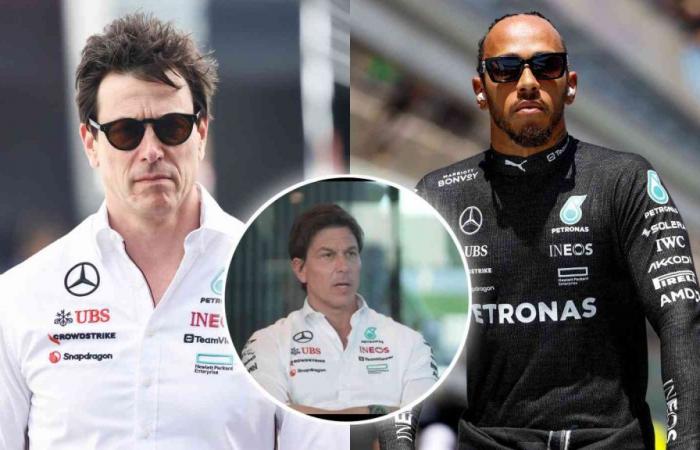 Toto Wolff parle du défi que représente le possible transfert de Lewis Hamilton chez Ferrari. – .