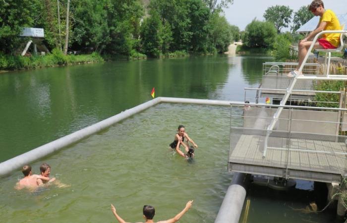 La piscine de Tison est ouverte jusqu’au 15 septembre