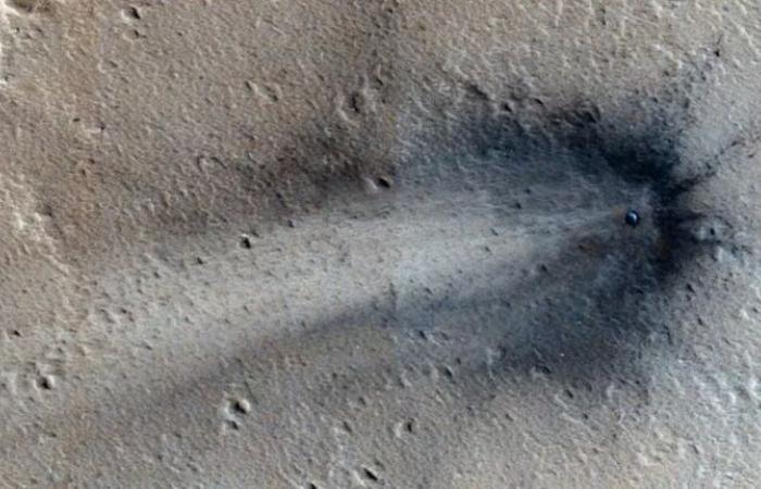 Mars est bombardée presque quotidiennement par des météorites
