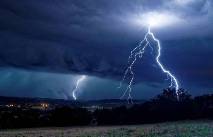 Des orages. Fin de l’alerte orange dans huit départements, rafales jusqu’à 130 km/h dans l’Yonne
