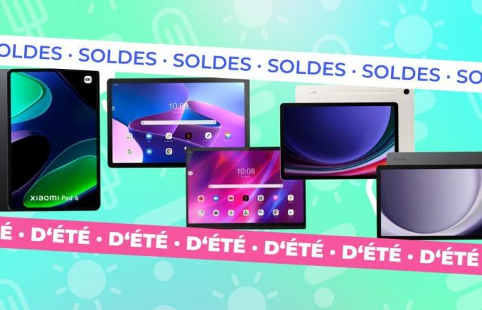 Samsung, Lenovo, Xiaomi… Trouvez la tablette tactile de vos rêves pendant les soldes d’été