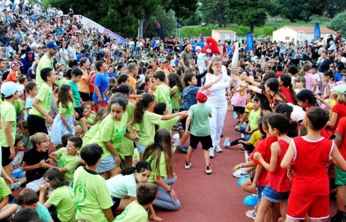 Après le passage de la flamme olympique, les enfants organisent leurs JO à Istres