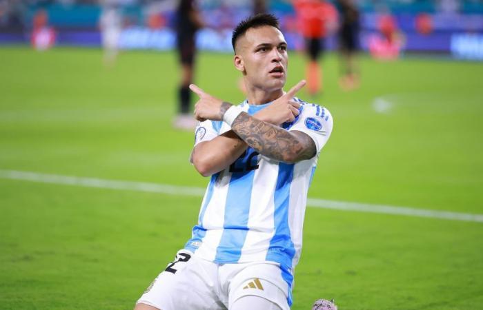 déjà qualifiée et sans Messi, l’Argentine assure la victoire sur le Pérou (2-0)