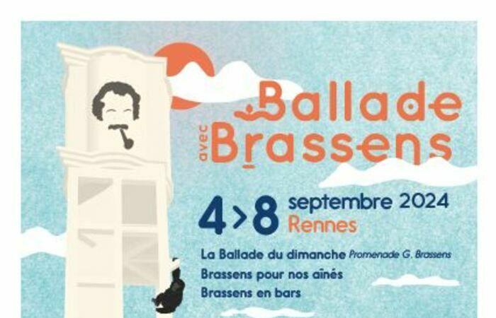 Balade avec Brassens Promenade Georges Brassens 35000 Rennes Rennes Jeudi 3 octobre 2024 – .